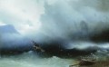 hurricane at the sea 1850 Romantic Ivan Aivazovsky Russian